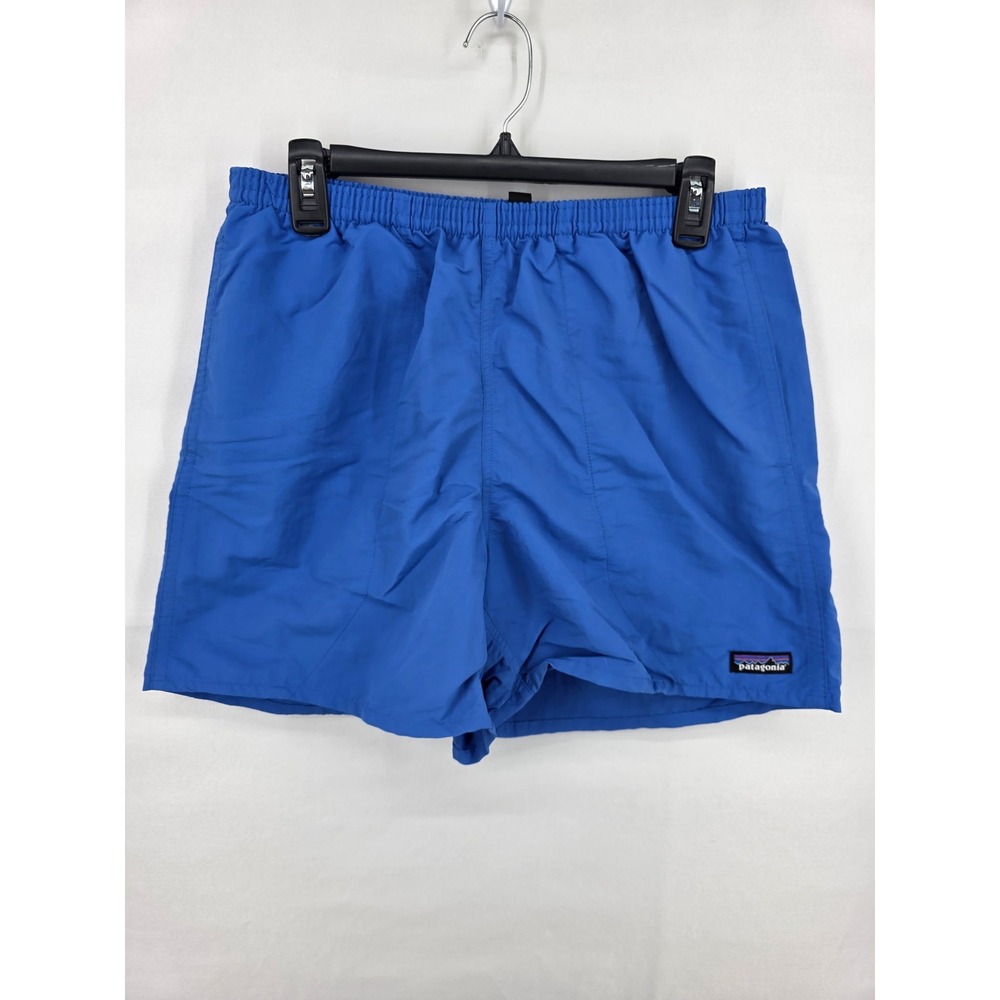 Patagonia Baggies 5 Inch Shorts Mens Medium Blue NetPlus Recycled Nylon 57022